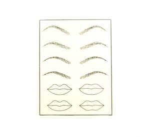 Eyebrows and Lips Practice Pad