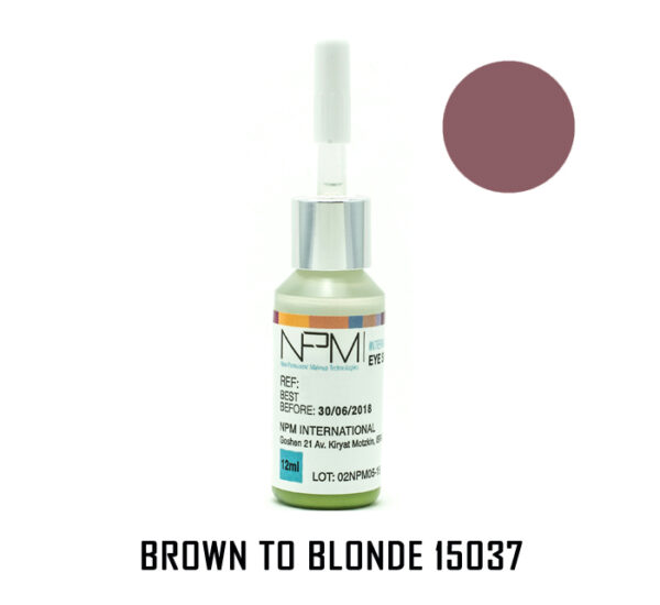 Brown to Blonde 15037 Eyebrow Colors from Face and Body Solutions