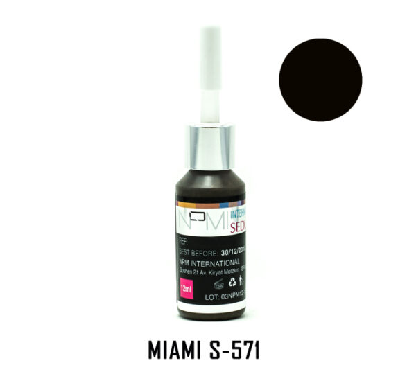 Miami S571 Eyebrow Colors from Face and Body Solutions